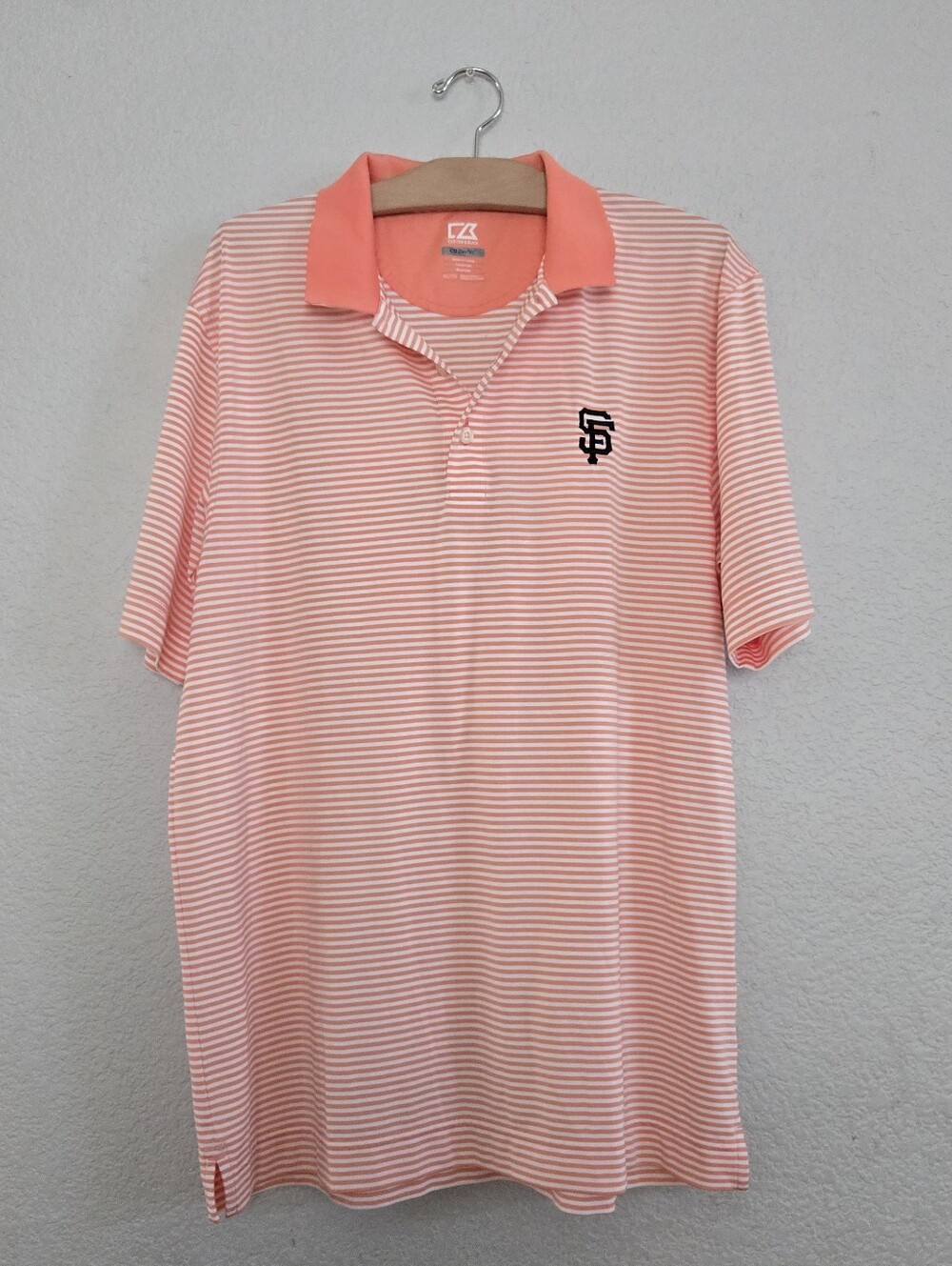 Cutter & Buck | SF Giants Stripe Golf Polo